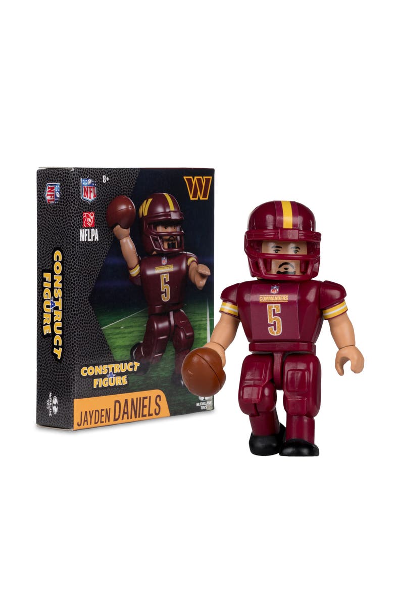 Jayden Daniels (Washington Commanders) McFarlane NFL Construct-a-Figure, Main, color, Multi-Color