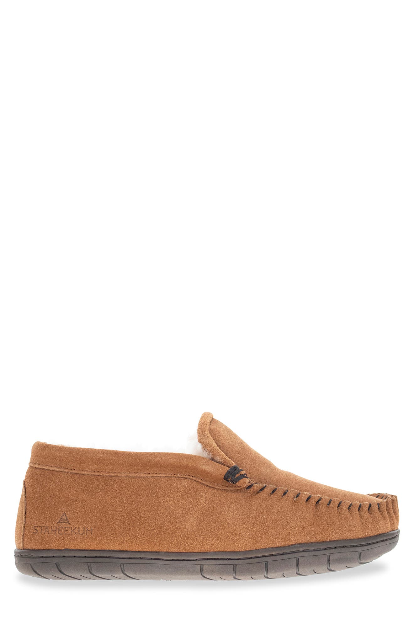 Staheekum Trapper Faux Fur Lined Suede Slipper (Men) | Nordstromrack