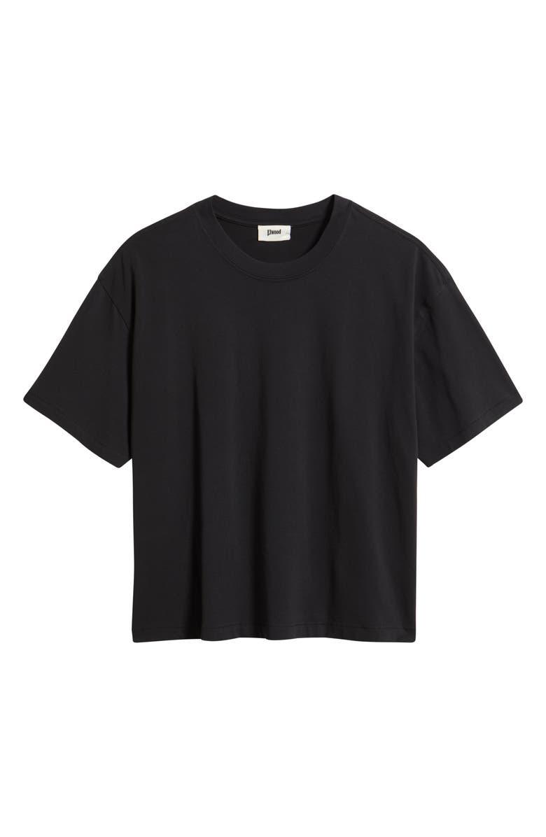 Elwood Crop Hill Tee, Alternate, color, Vintage Black