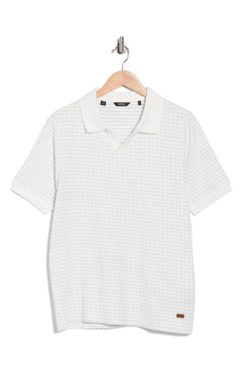 Writhan Johnny Collar Knit Polo