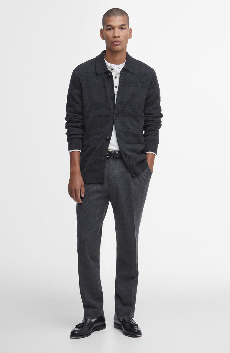 Barbour Filley Textured Cotton Cardigan, Alternate, color, 