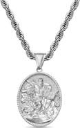 EDFORCE Men's St. Mark Pendant Necklace