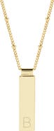 Brook and York Maisie Initial Pendant Necklace