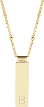 Brook and York Maisie Initial Pendant Necklace