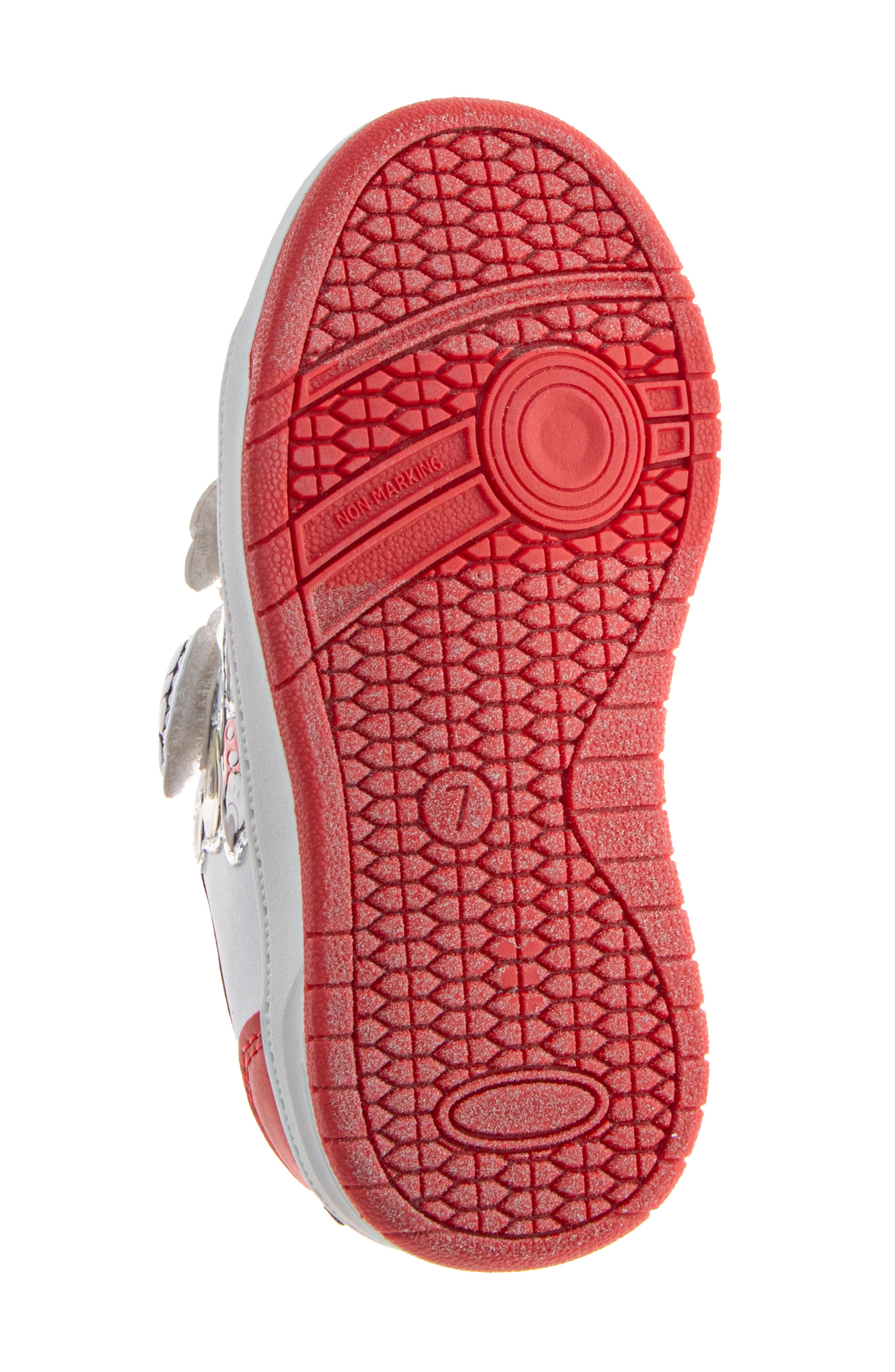 JOSMO Disney<sup>®</sup> Mickey Mouse<sup>®</sup> Sneaker, Alternate, color, White/ Red