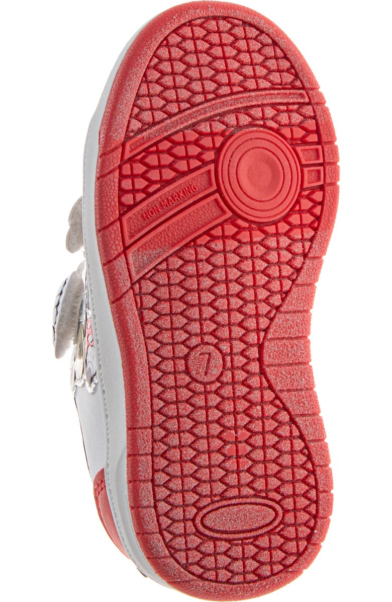 JOSMO Disney<sup>®</sup> Mickey Mouse<sup>®</sup> Sneaker, Alternate, color, White/ Red