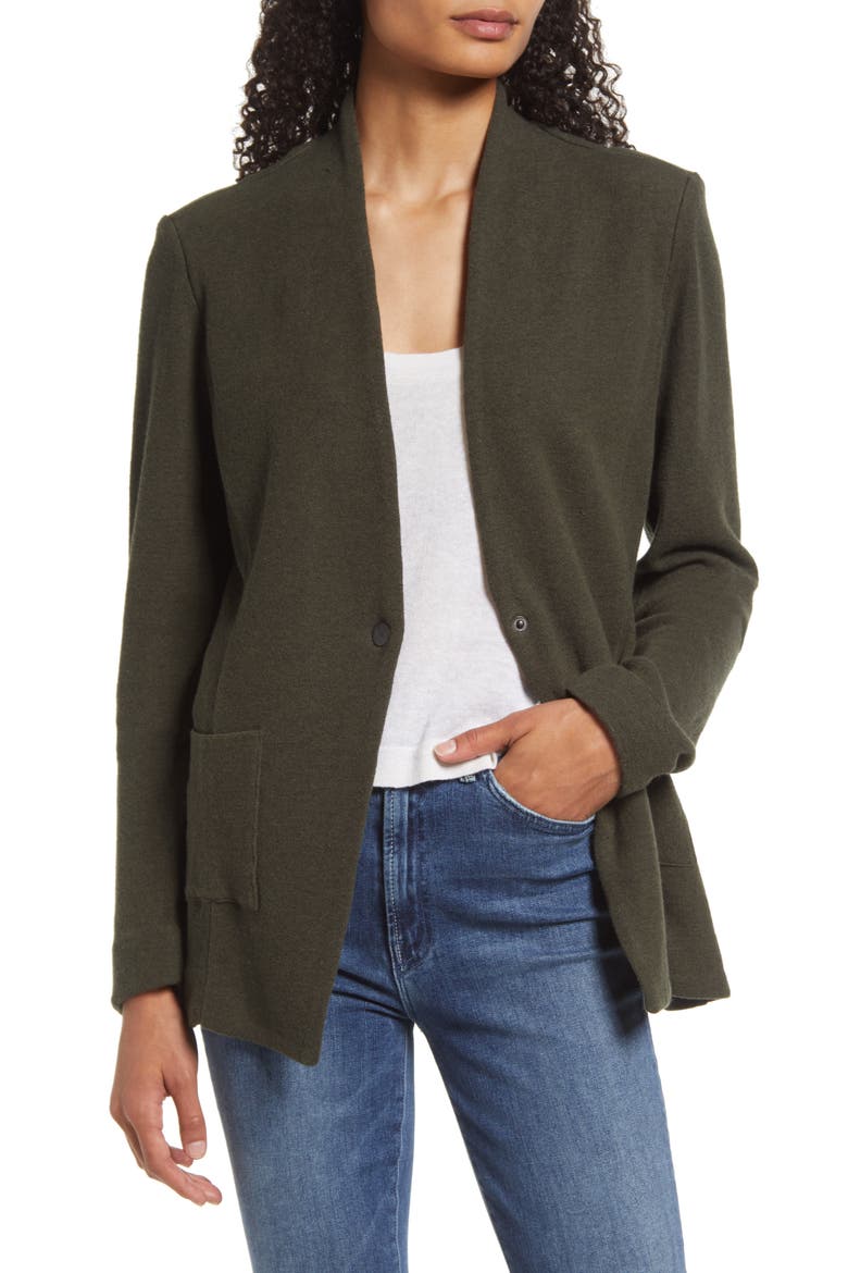 Patch Pocket Jacket, Main, color, WOODLAND