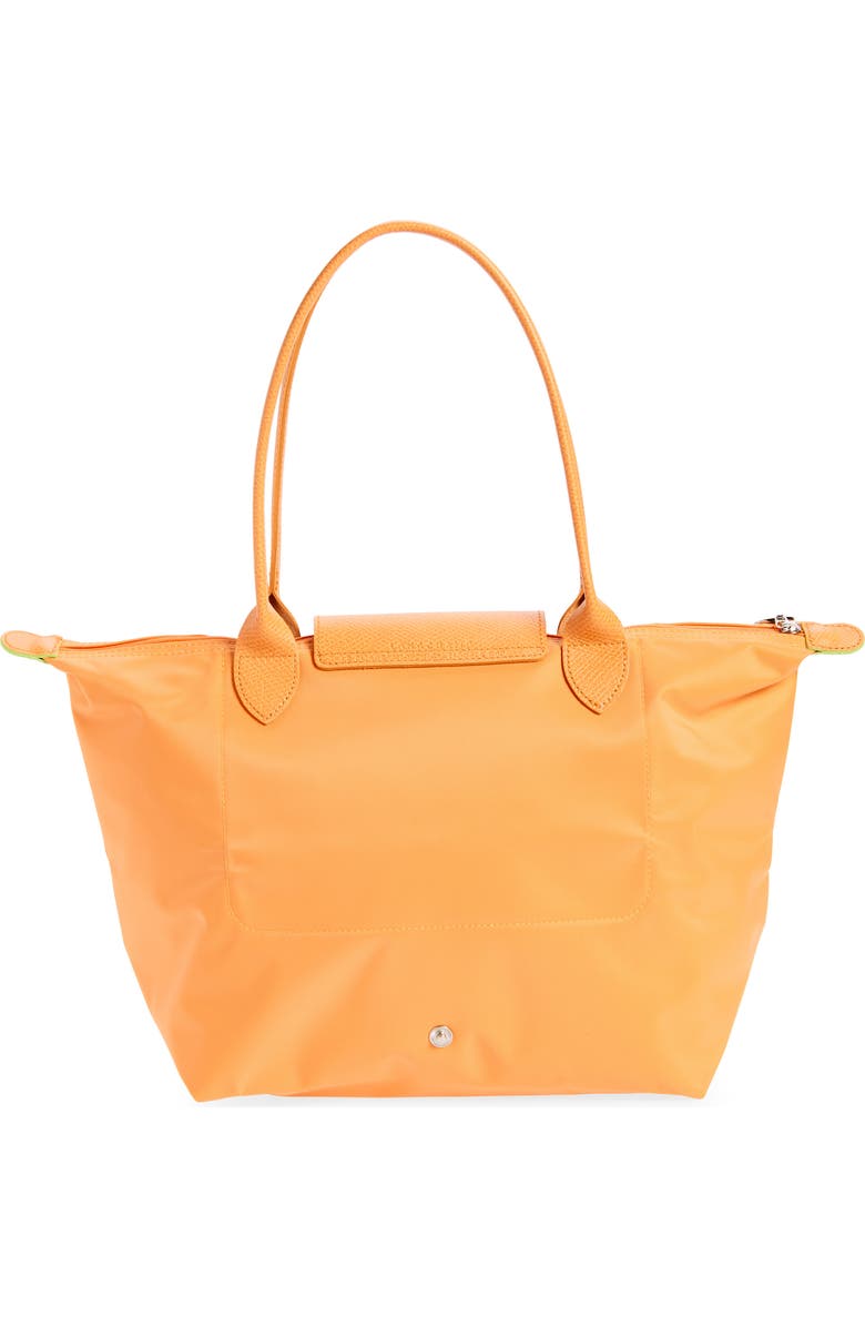 Longchamp Medium Le Pliage Recycled Canvas Shoulder Tote Bag, Alternate, color, Orange