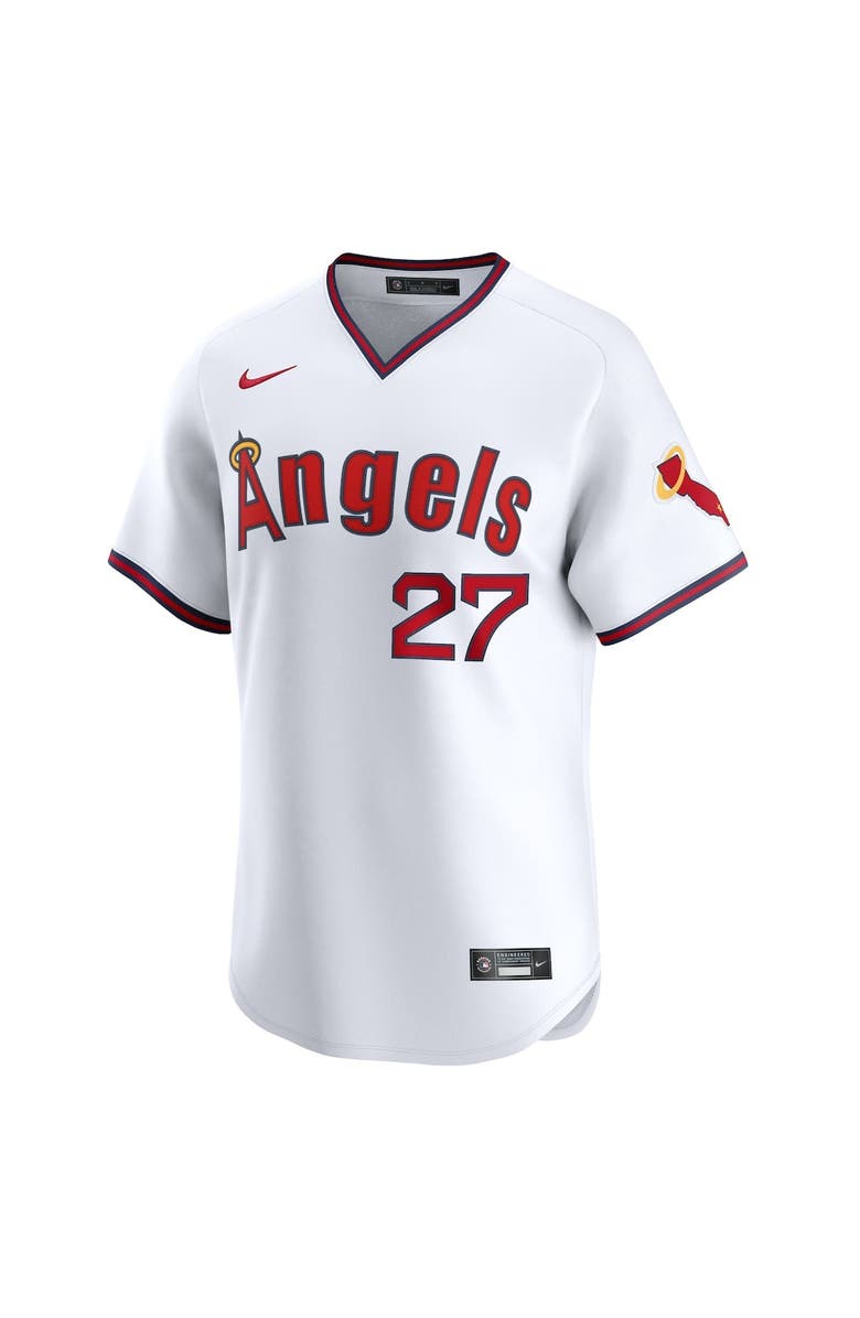 Nike Men's Nike Mike Trout White Los Angeles Angels Alternate Limited Jersey, Alternate, color, White