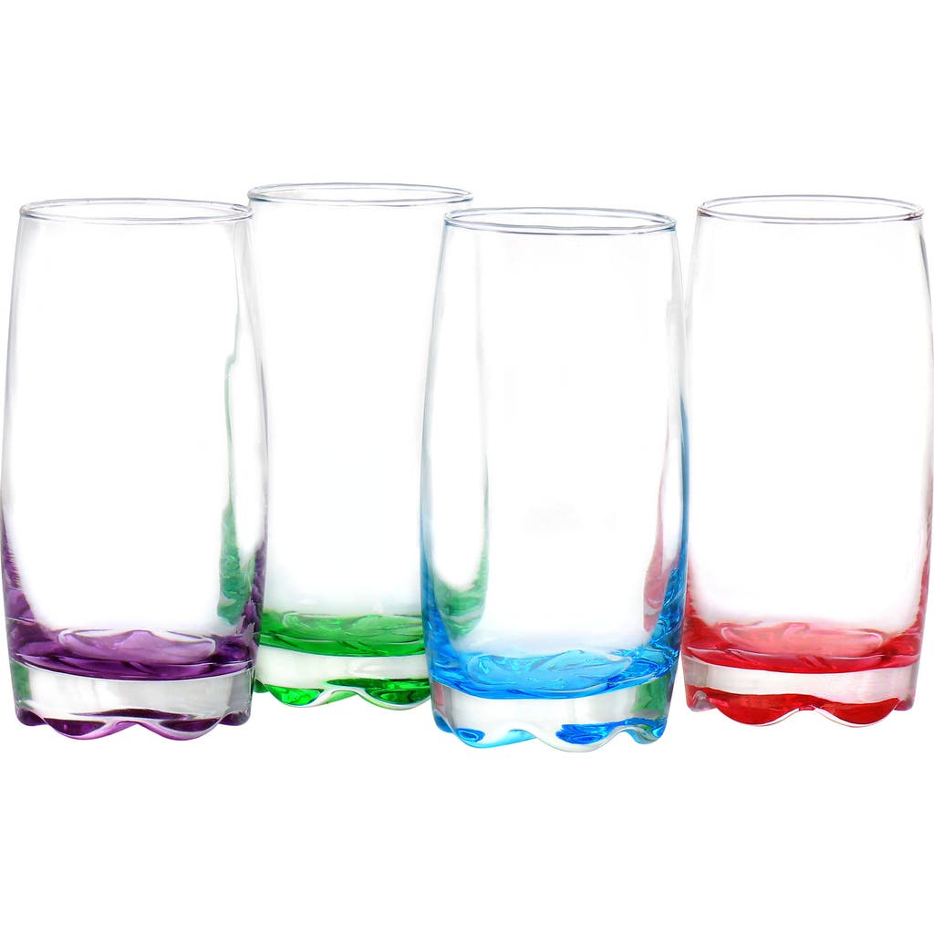 Gibson Home Gibson Home Karissa 8-piece Glass Tumbler Set In Transparent