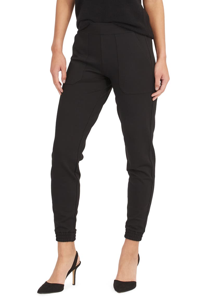 The Perfect Pant Ankle Joggers, Alternate, color, CLASSIC BLACK