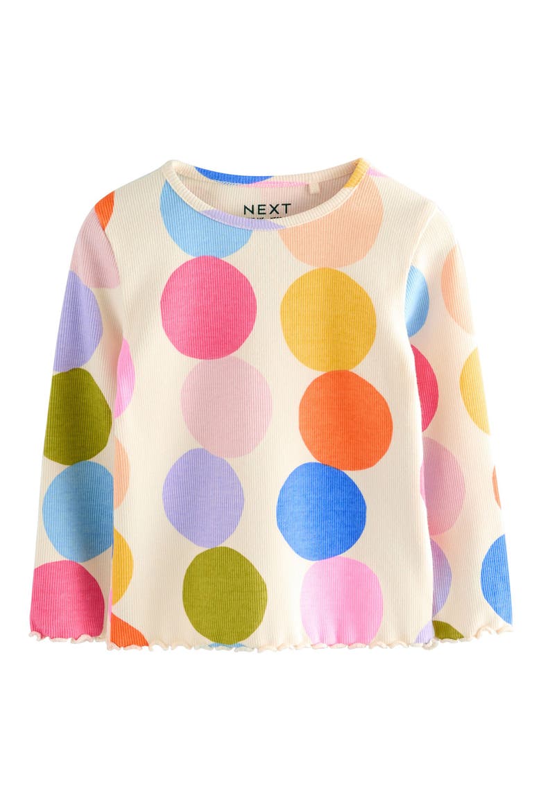 Kids' Assorted 5-Pack Long Sleeve Rib T-Shirts, Alternate, color, MULTI