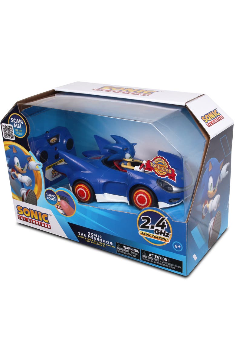Sonic Car Remote Control Vehicle, Ages 6+, Alternate, color, Multicolored