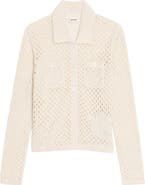 Zadig & Voltaire Voltyz Open Stitch Button Front Shirt
