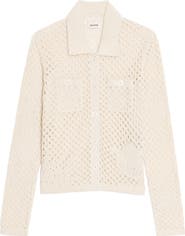 Zadig & Voltaire Voltyz Open Stitch Button Front Shirt