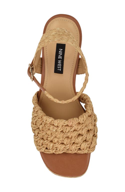 NINE WEST NINE WEST VADYN PLATFORM WEDGE SANDAL