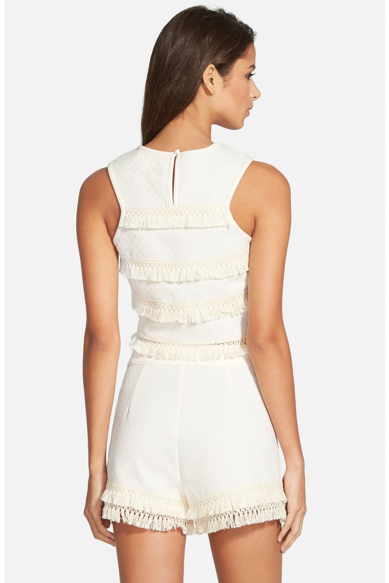 Tassel Crop Tank, Alternate, color, IVORY