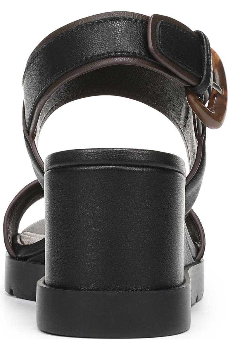 Vince Roma Wedge Slingback Sandal, Alternate, color, Black