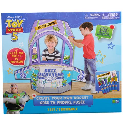Toy Story 5 Buzz Lightyear Cardboard Spaceship