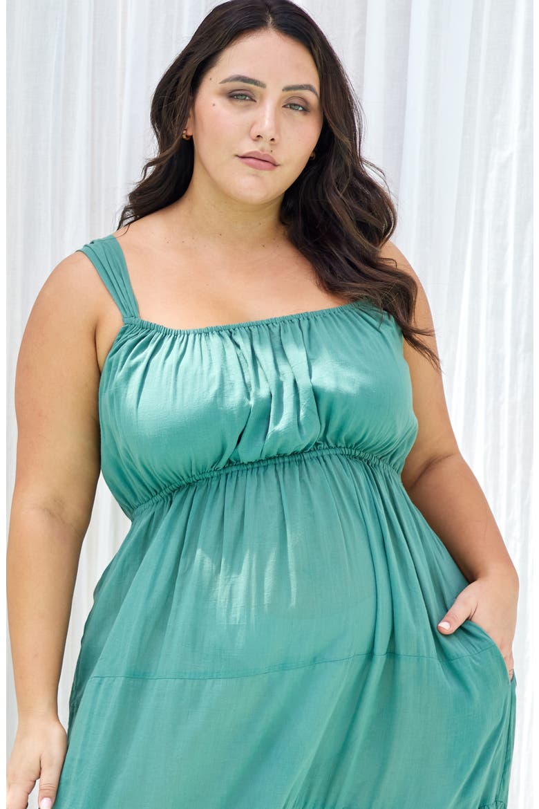 Liszt Cover-Up Dress, Alternate, color, SAGE GREEN