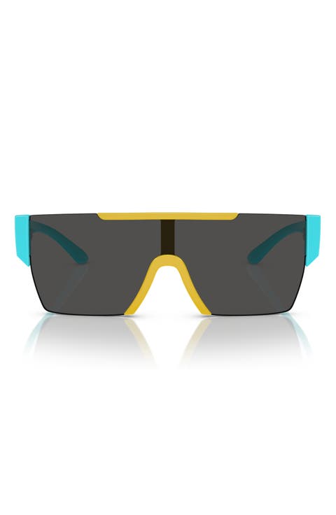 Kids' 28mm Flat Top Shield Sunglasses