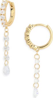 NORDSTROM RACK Cubic Zirconia Drop Earrings