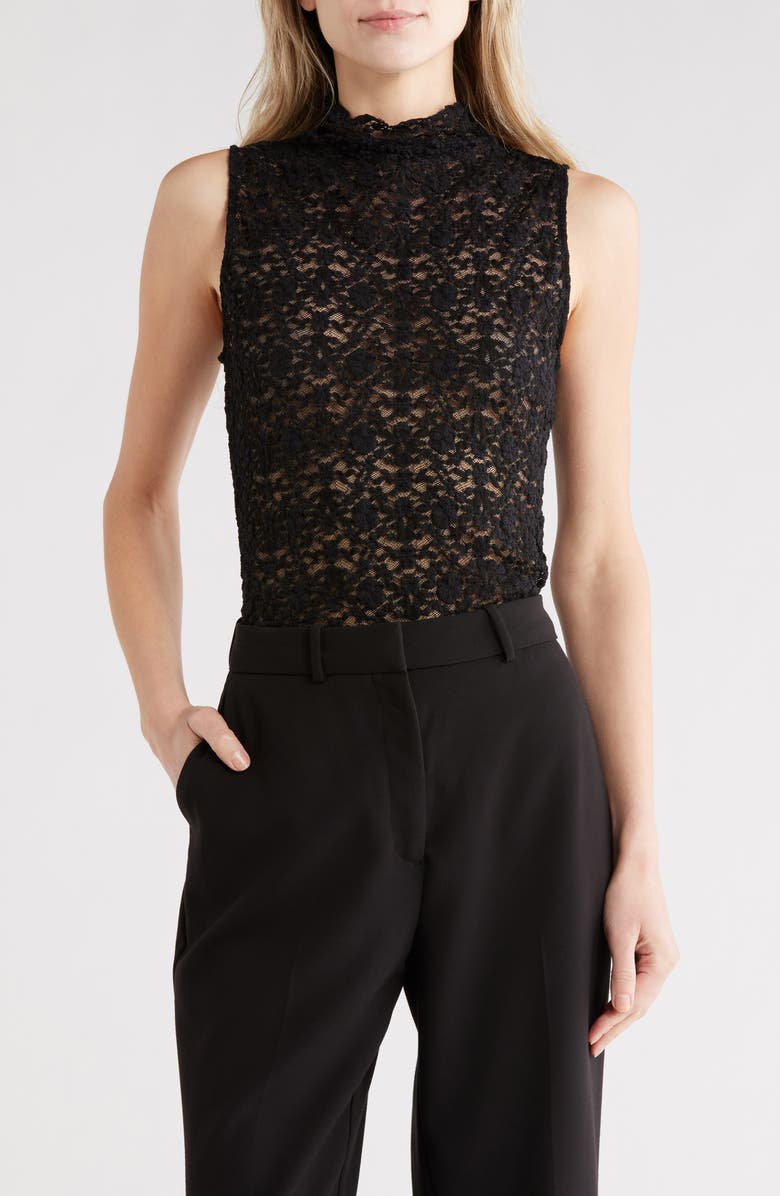 Veronica Beard Alora Lace Top, Main, color,