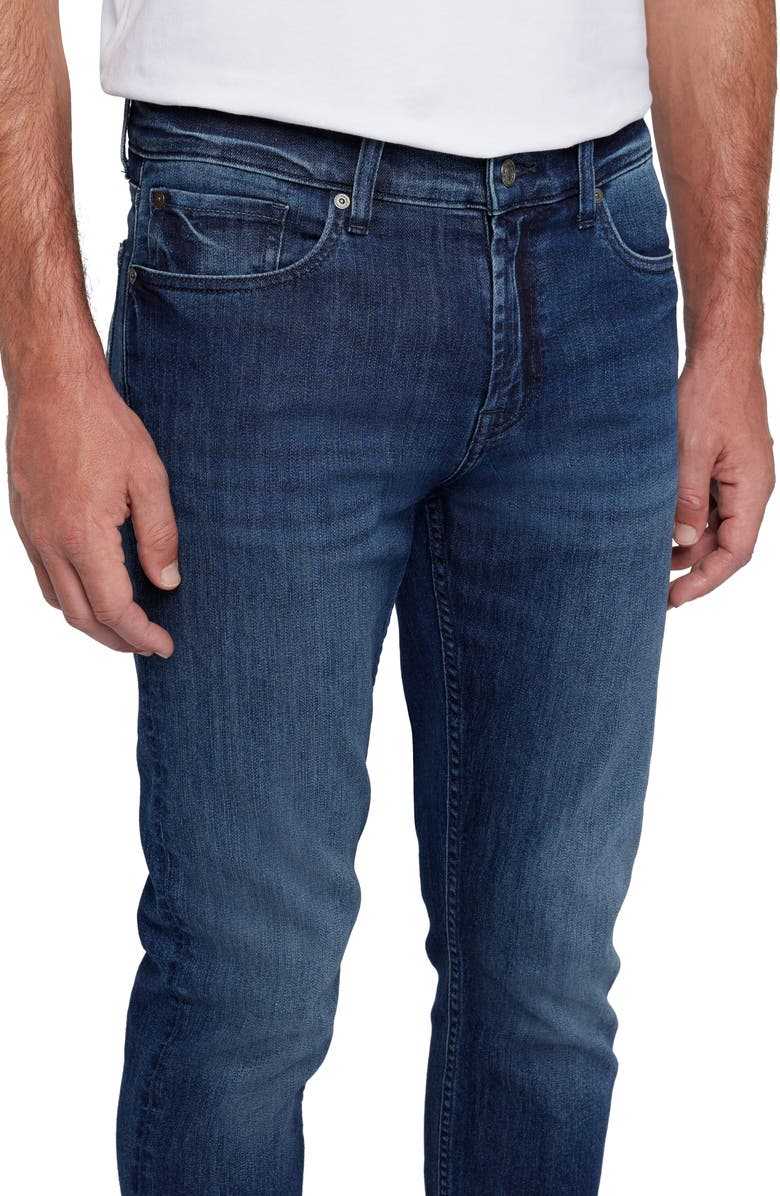 7 For All Mankind Slimmy Squiggle Slim Fit Jeans, Alternate, color, Headway