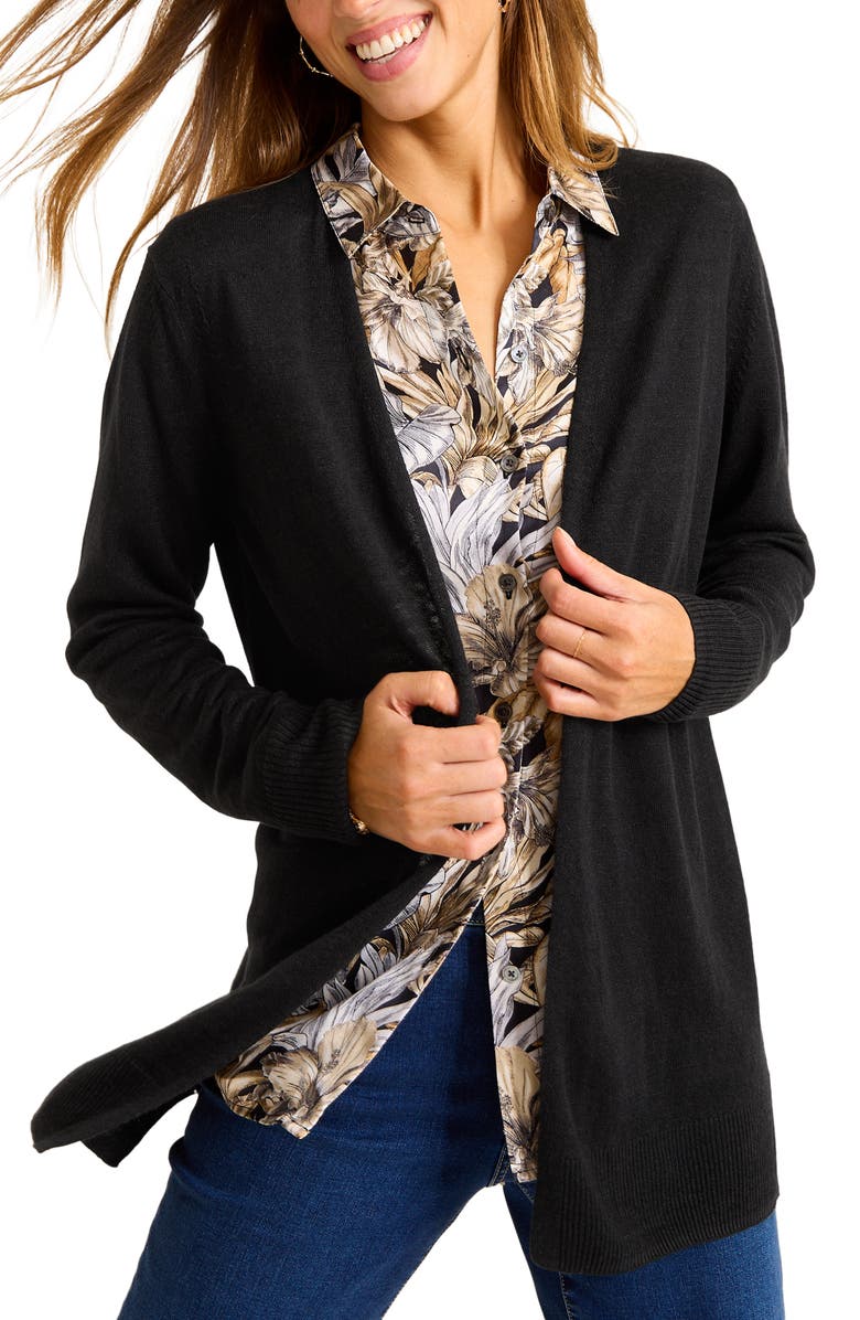 Tommy Bahama Addison Beach Linen Blend Cardigan, Main, color,