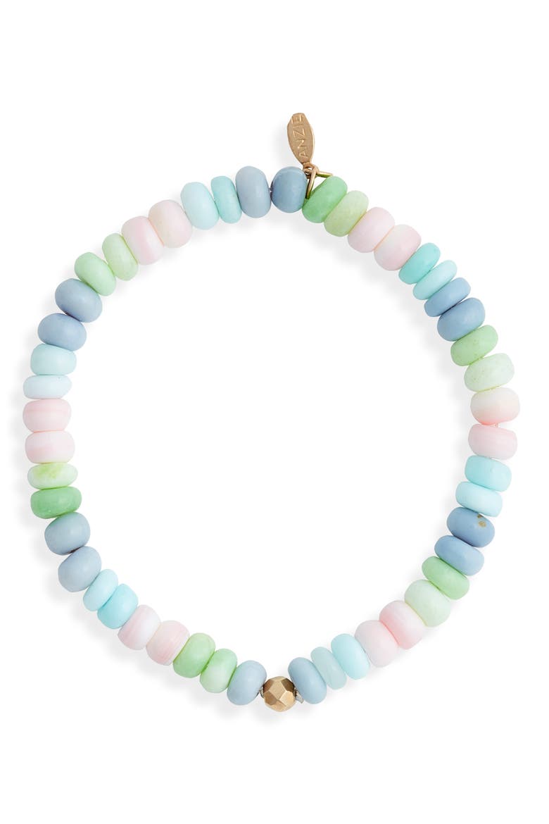 Boheme Beaded Opal Stretch Bracelet, Main, color, MULTICOLOR