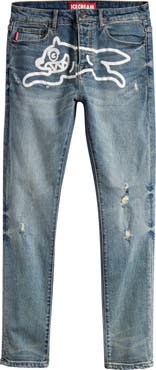 ICECREAM Shade Chocolate Fit Stretch Denim Jeans