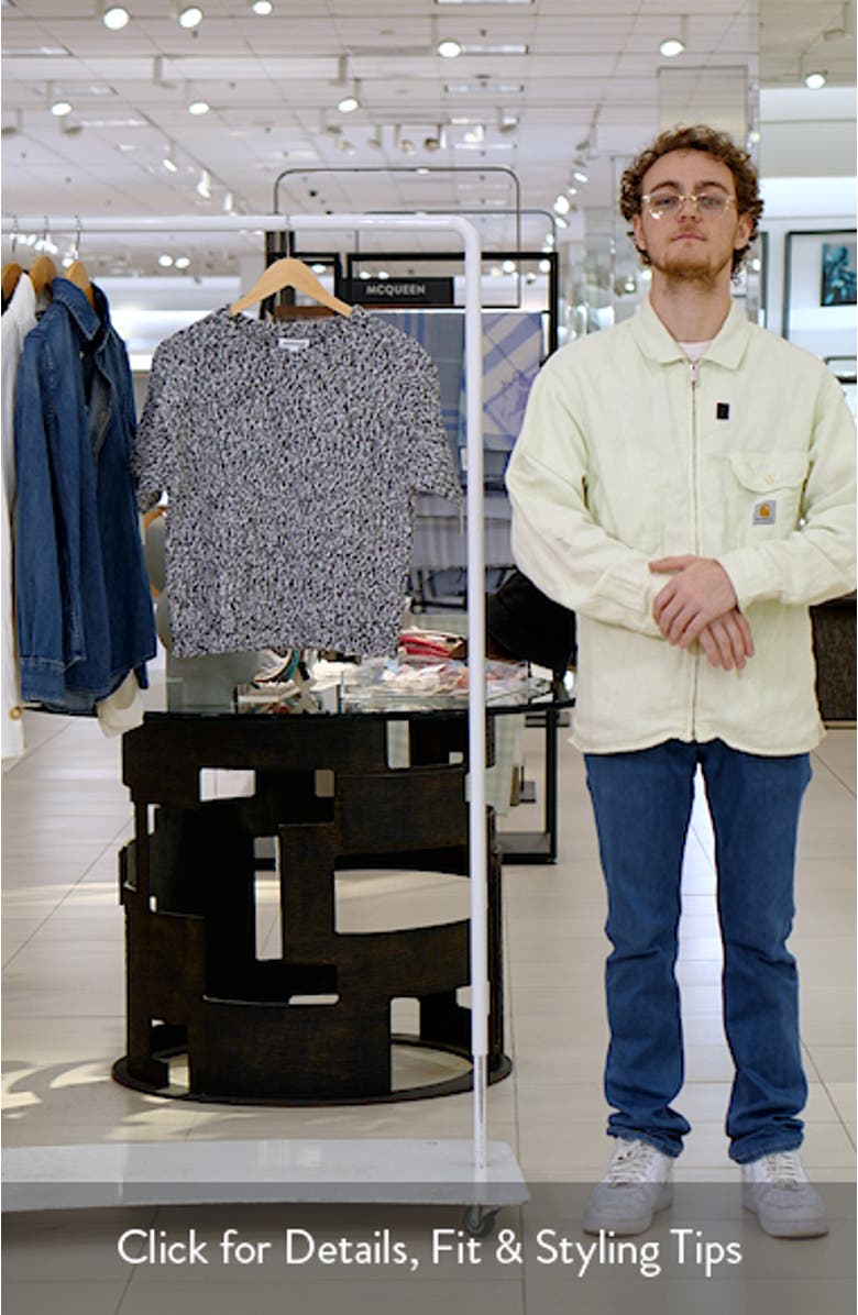 Marled Knit Short Sleeve Sweater, sales video thumbnail