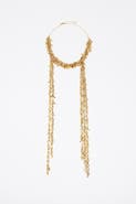 Bimba y Lola Metal Chain Necklace With Fringe
