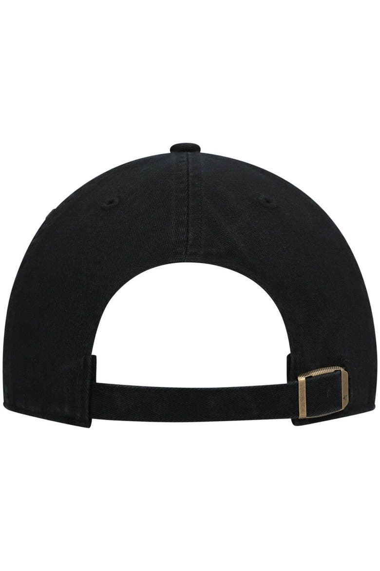 Men's '47 Black Tennessee Titans Team Tonal Clean Up Adjustable Hat, Alternate, color, Black