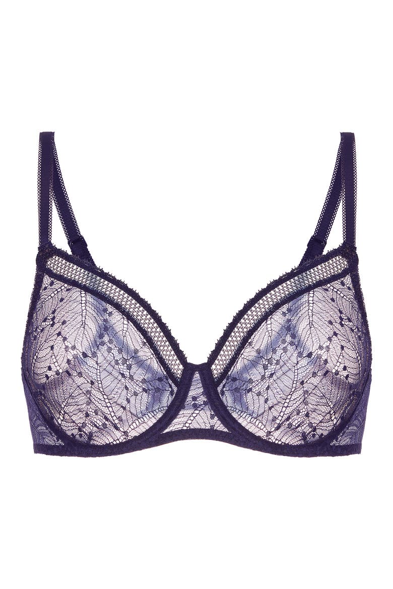 Comete Underwire Bra, Alternate, color, MIDNIGHT