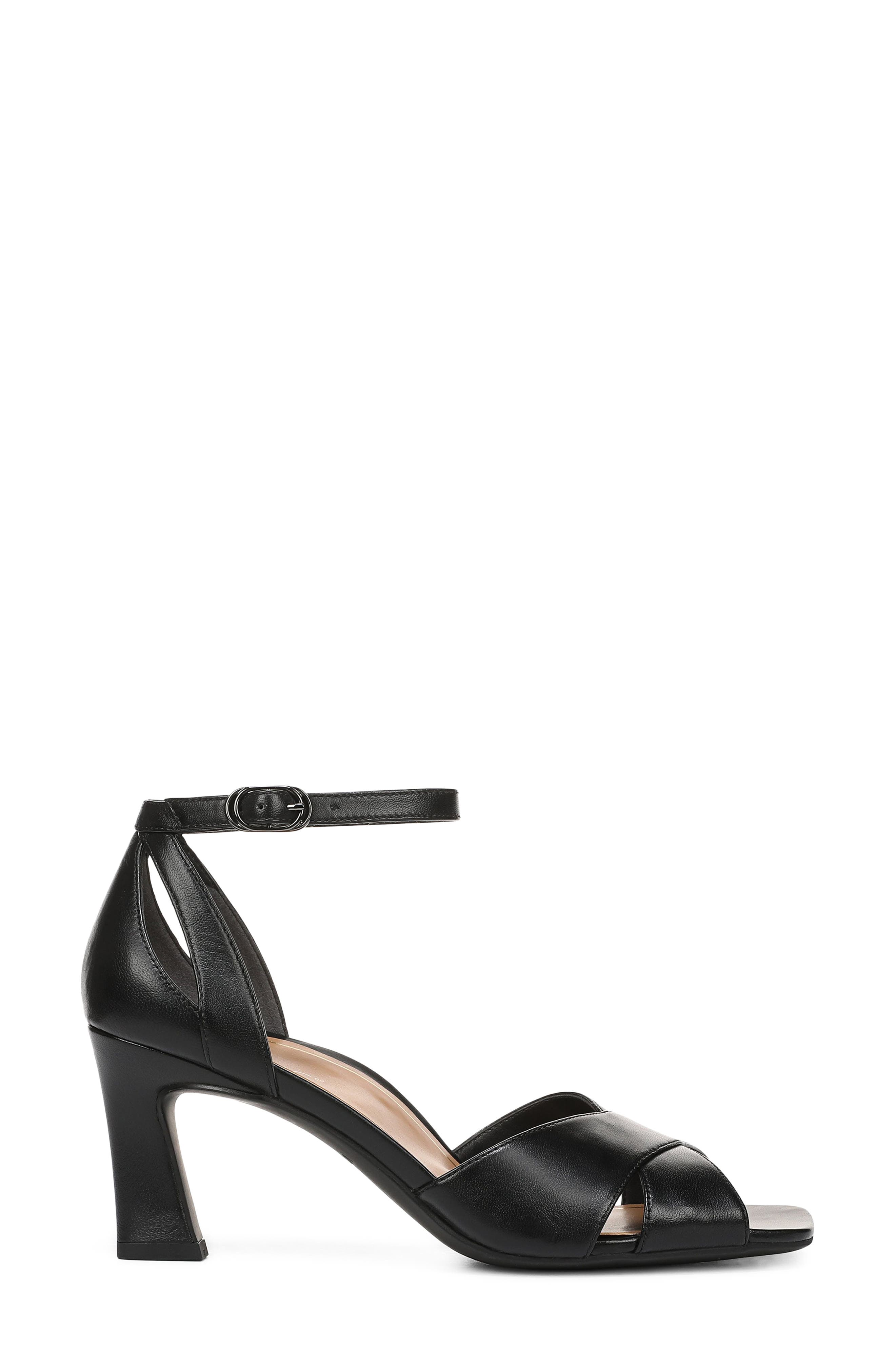 Vionic Charmaine Sandal, Alternate, color, Black Leather