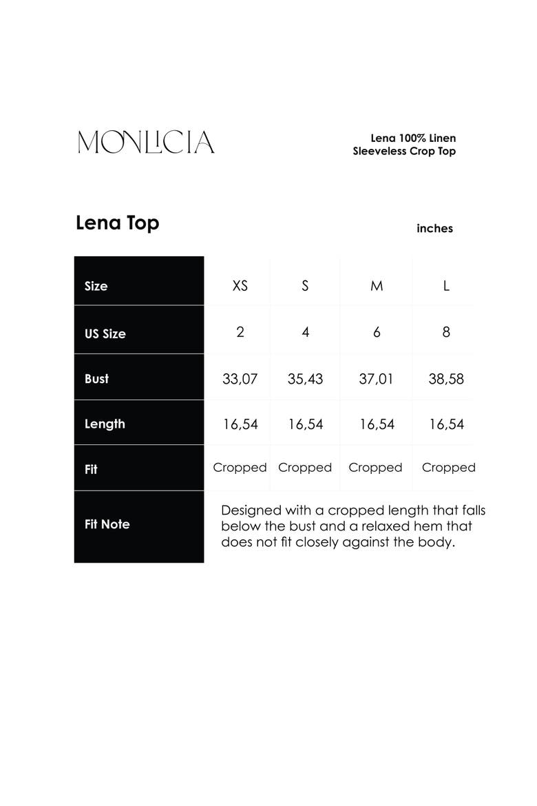 Lena 100% Linen Sleeveless Crop Top, Alternate, color, Green