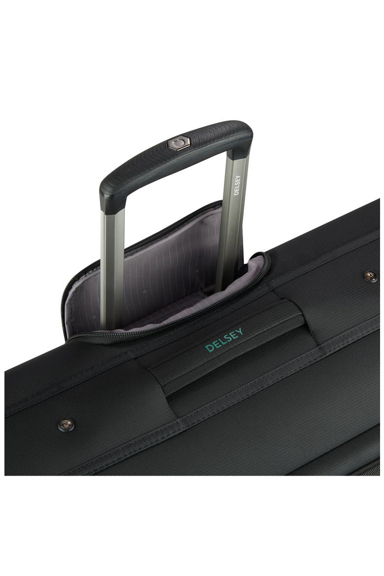 Helium DLX Cabin Spinner Carry-On Bag, Alternate, color, BLACK