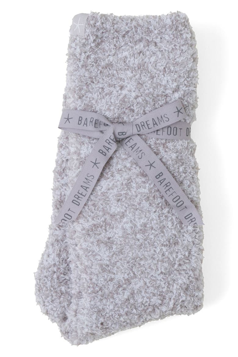 CozyChic™ Heathered Socks, Alternate, color, OYSTER-WHITE