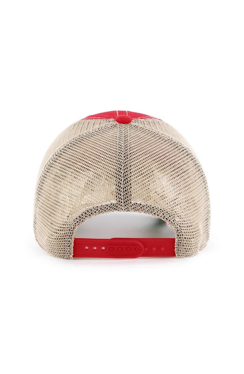 '47 Men's '47  Red Ohio State Buckeyes Trawler Clean Up Adjustable Hat, Alternate, color, 