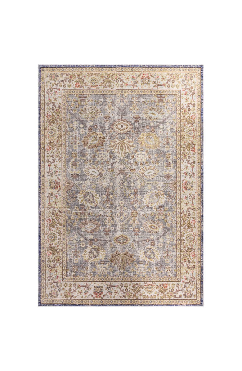 JONATHAN Y Alba Modern Faded Peshawar Area Rug, Main, color, Gray/Ivory