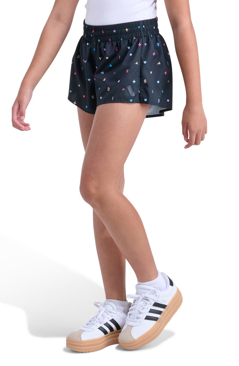 adidas Kids' Print Activewear Shorts, Alternate, color, 