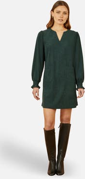 Yumi Cord Ruched Sleeve Tunic
