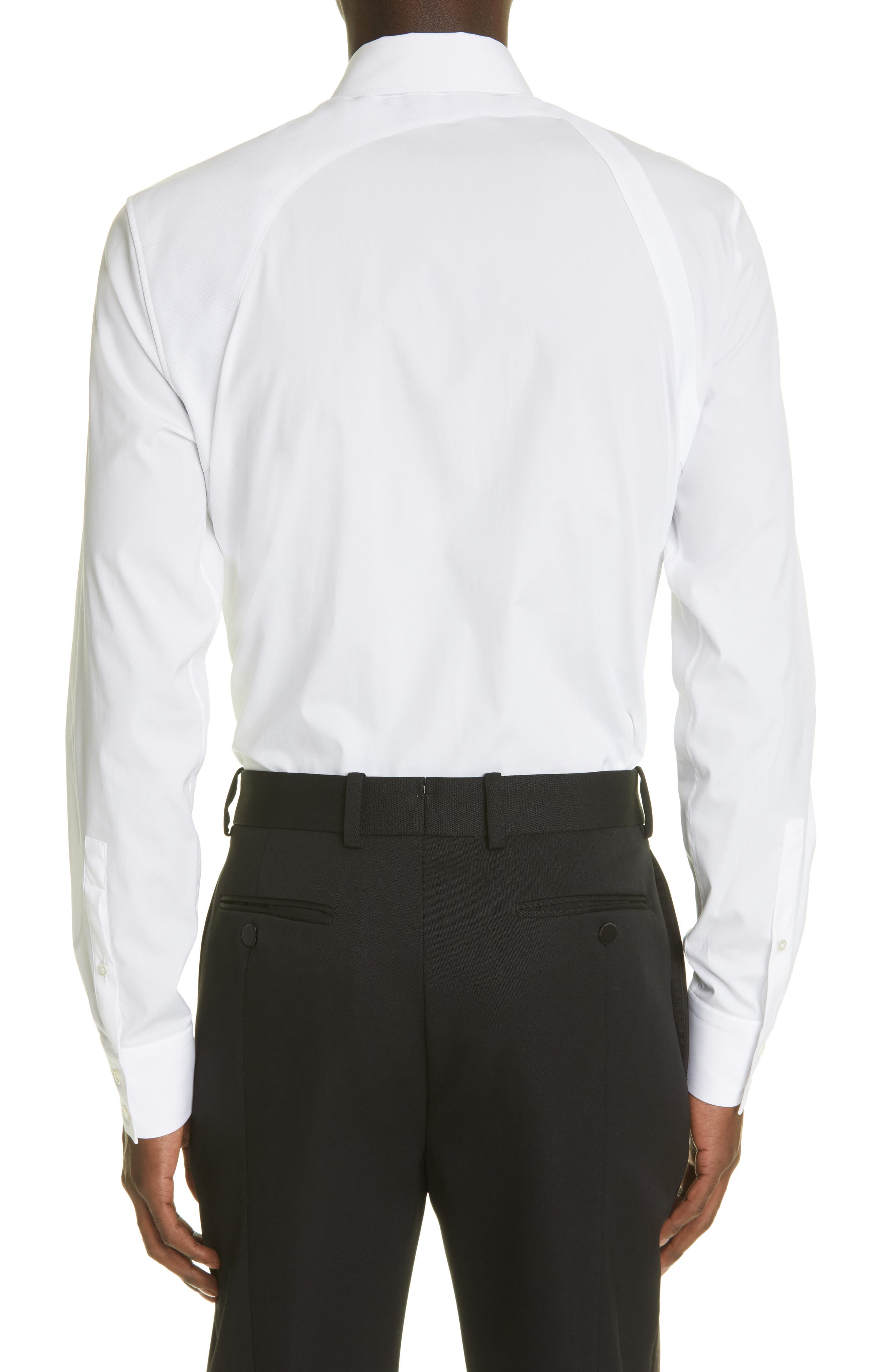 Alexander McQueen Harness Stretch Poplin Men's Button-Up Shirt - image 4