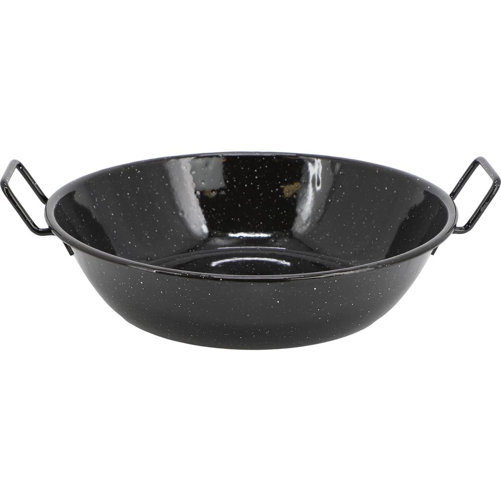 Oster Castillo 12 Inch Enamel On Steel Paella Pan In Black