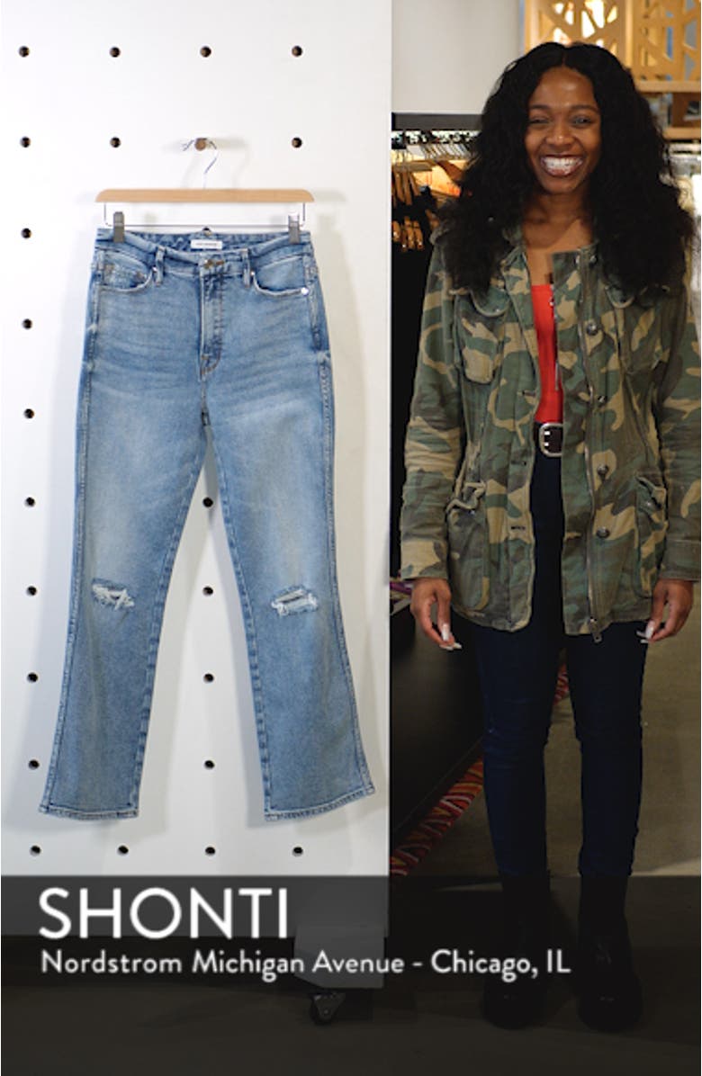 Good Curve High Waist Ankle Straight Leg Jeans, sales video thumbnail