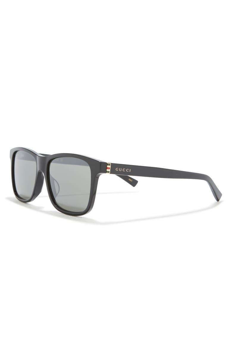 Gucci 54mm Square Sunglasses, Alternate, color,