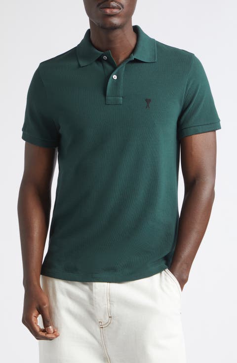 Ami de Coeur Embroidered Cotton Piqué Polo