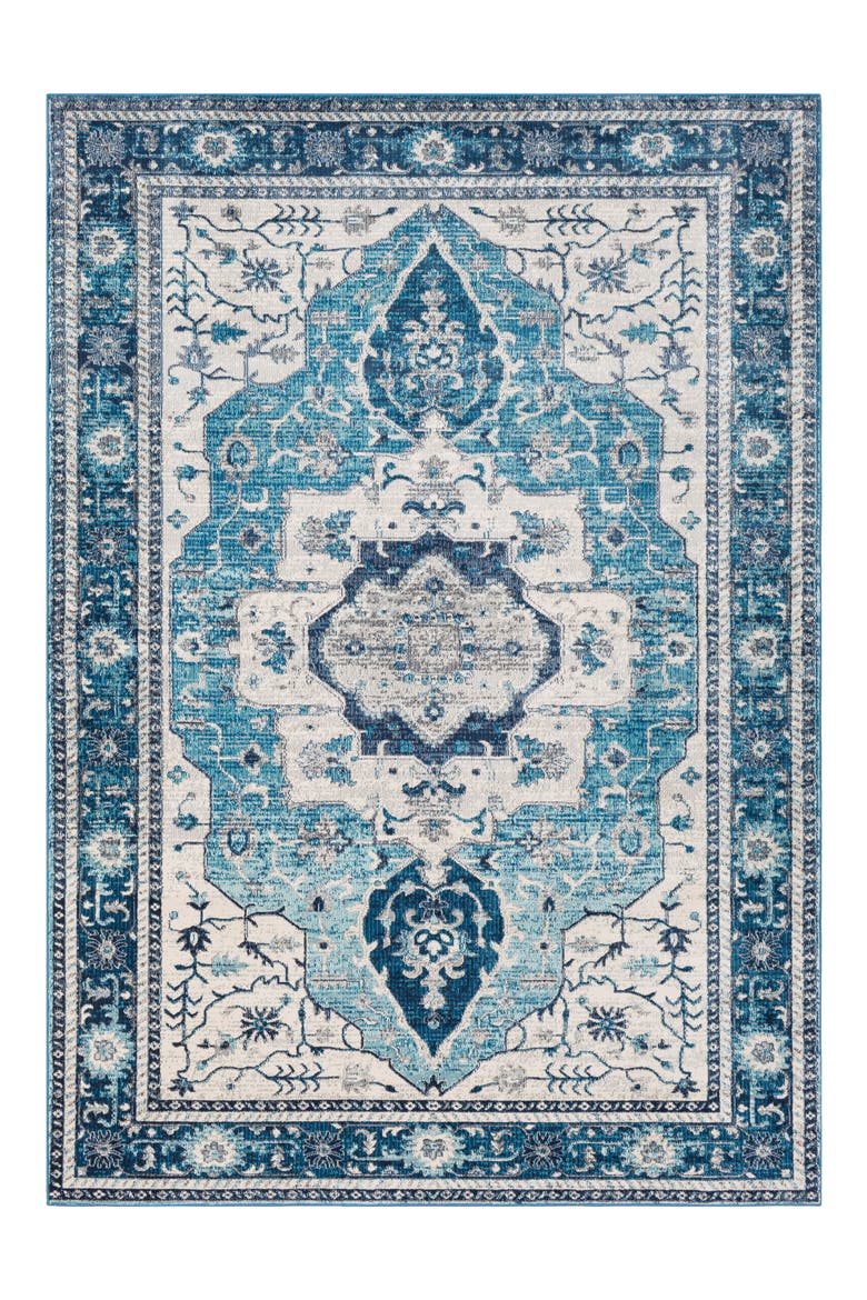 Aura Area Rug, Main, color, SKY BLUE