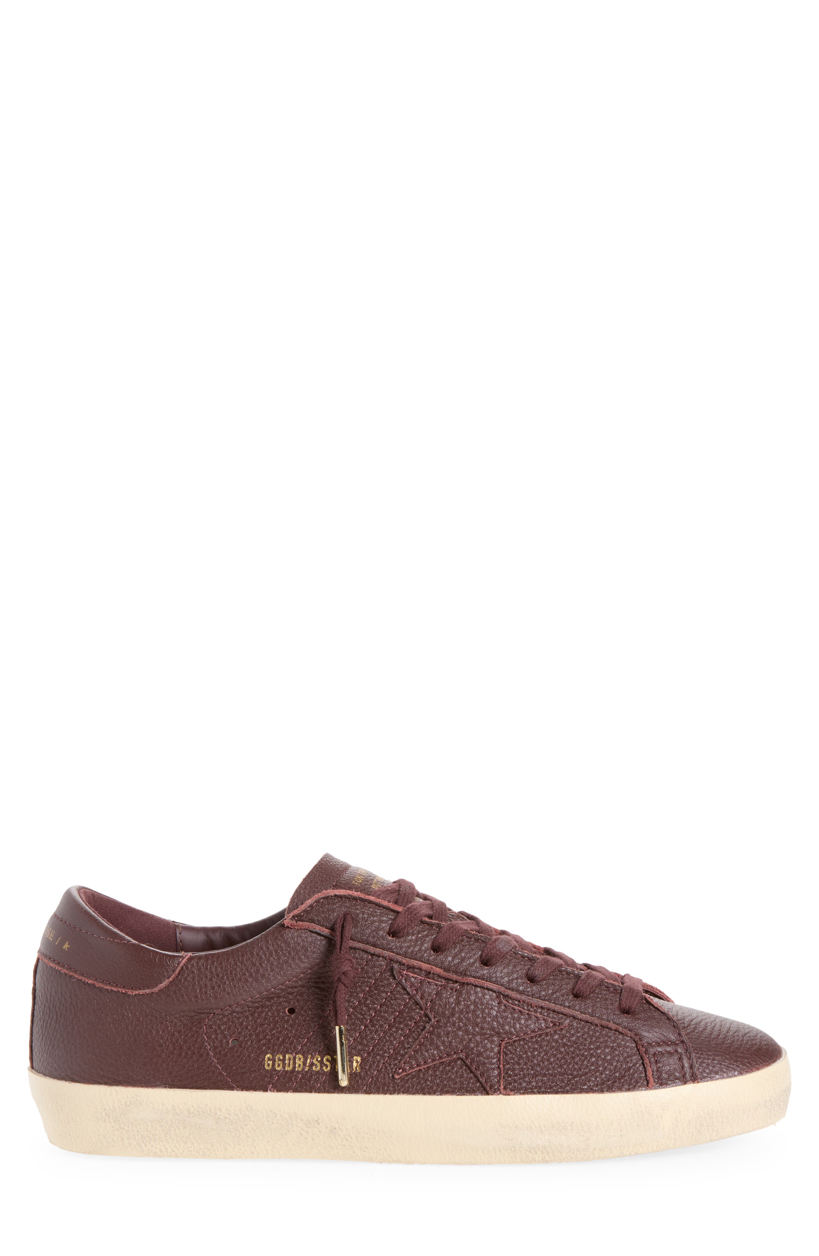 Super-Star Sneaker, Alternate, color, BORDEAUX